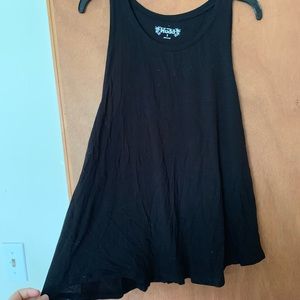 Black tank top